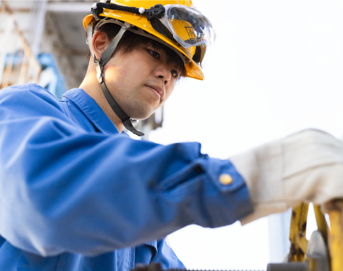 働く社員の画像